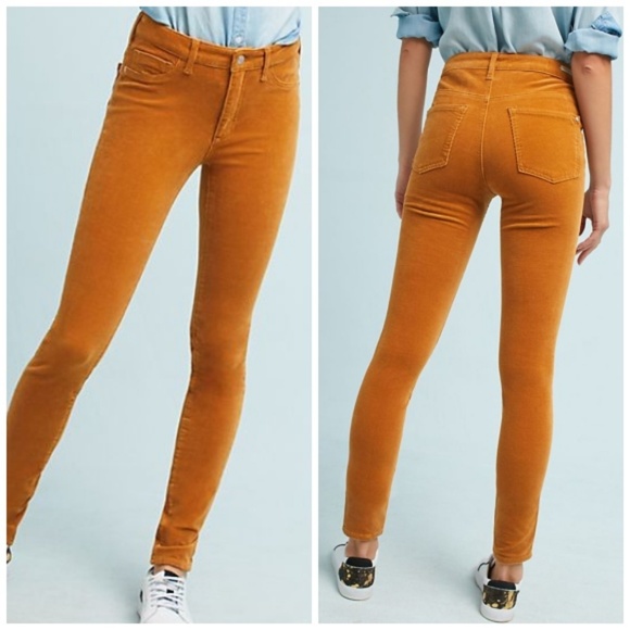 NWT Anthro Pilcro Corduroy High-Rise Skinny Jeans - Picture 4 of 4